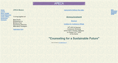 Desktop Screenshot of apeca.chlopez.net